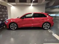 Nuova Audi A3 S-Line 150 CV (110 kW) 2026 Rosso Berlina