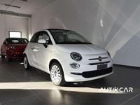 Usata Fiat 500C Lounge 69 CV (50 kW) 2019 Bianco  capote nera Cabrio