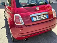 Usata Fiat 500 75 CV (55 kW) 2010 Rosso Utilitaria