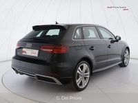 Usata Audi A3 Admired 116 CV (85 kW) 2020 Nero brillante Berlina