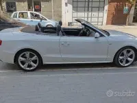 Usata Audi A5 Cabriolet S-Line 190 CV (139 kW) 2014 Bianco Cabrio