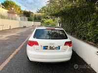 Usata Audi A3 S-Line 125 CV (91 kW) 2010 Bianco Utilitaria