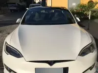 Usata Tesla Model S 158 kW (215 CV) 2017 Bianco Utilitaria