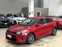 Begagnad Kia Rio 90 HK (66 kW) 2017 Blå Sedan