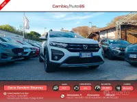 Usata Dacia Sandero Comfort 101 CV (74 kW) 2021 Bianco SUV
