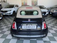 Usata Fiat 500C Lounge 69 CV (50 kW) 2013 Nero Cabrio