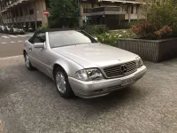 Usata Mercedes SL320 231 CV (169 kW) 1997 Argento Cabrio