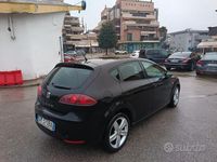 Usata Seat Leon 105 CV (77 kW) 2007 Nero Berlina