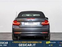 usata BMW 218 d Cabrio Sport