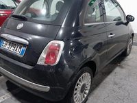 Usata Fiat 500 Lounge 95 CV (69 kW) 2011 Nero Berlina