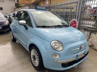 Usata Fiat 500 Lounge 95 CV (69 kW) 2012 Blu Berlina
