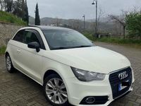 Usata Audi A1 90 CV (66 kW) 2012 Bianco Utilitaria