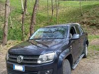 Usata VW Amarok Trendline 180 CV (132 kW) 2012 Blu/azzurro Pick-up