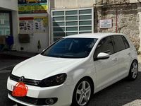 Usata VW Golf VI 110 CV (80 kW) 2009 Bianco Utilitaria