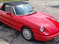 Usata Alfa Romeo Spider 116 CV (85 kW) 1992 Rosso Cabrio