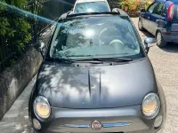 Usata Fiat 500 Lounge 69 CV (50 kW) 2015 Grigio Cabrio