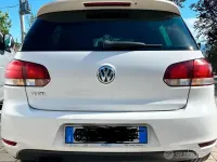 Usata VW Golf VI GTD 170 CV (125 kW) 2010 Bianco Utilitaria