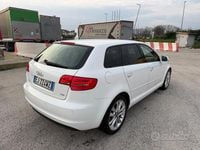 Usata Audi A3 Ambiente 140 CV (102 kW) 2011 Bianco Utilitaria