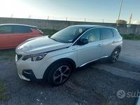 Usata Peugeot 3008 GT-line 131 CV (96 kW) 2018 Bianco SUV