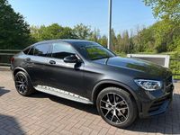 Usata Mercedes GLC300e Premium 194 CV (142 kW) 2022 Grigio scuro Coupé