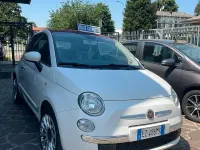 Usata Fiat 500C Lounge 69 CV (50 kW) 2015 Bianco Cabrio