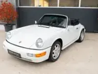 Usata Porsche 911 Carrera Cabriolet 250 CV (183 kW) 1990 Bianco Cabrio