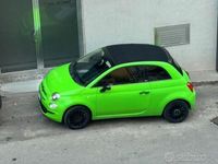 Usata Fiat 500C 2017 Verde Cabrio