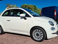 Usata Fiat 500 Lounge 85 CV (62 kW) 2018 Bianco Berlina