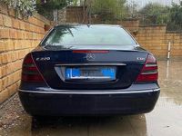 Usata Mercedes E220 2003 Blu Berlina
