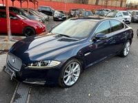 Usata Jaguar XF Premium Luxury 240 CV (176 kW) 2013 Blu Berlina