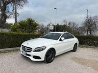 Usata Mercedes C220 Executive 194 CV (142 kW) 2018 Bianco Berlina