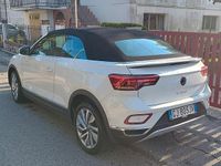 Usata VW T-Roc Cabriolet 110 CV (80 kW) 2022 Bianco Cabrio