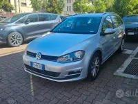 Usata VW Golf VII LOUNGE 110 CV (80 kW) 2016 Grigio Station wagon