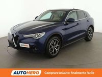 Usata Alfa Romeo Stelvio Executive 209 CV (153 kW) 2018 Blu/azzurro SUV