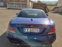 Usata Mercedes SLC200 Premium 184 CV (135 kW) 2019 Blu/azzurro Cabrio