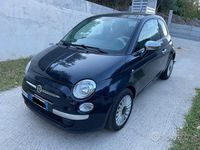 Usata Fiat 500 Lounge 75 CV (55 kW) 2010 Blu Berlina
