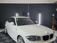 Usata BMW 120 Coupé M Sport 177 CV (130 kW) 2010 Bianco Coupé