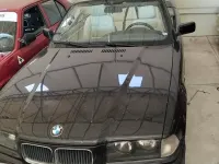 Usata BMW 320 Cabriolet 150 CV (110 kW) 1996 Nero Cabrio