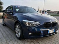 Usata BMW 114 95 CV (69 kW) 2012 Blu/azzurro Utilitaria