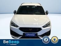 Usata Cupra Leon 150 CV (110 kW) 2024 Bianco pastello Berlina