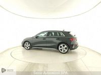 Usata Audi A3 S-Line 150 CV (110 kW) 2024 Nero mythos metallizzato Berlina