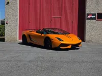 Usata Lamborghini Gallardo 570 CV (419 kW) 2011 Arancio borealis Cabrio
