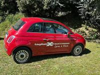 Usata Fiat 500 75 CV (55 kW) 2011 Rosso Berlina