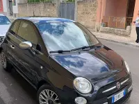Usata Fiat 500 Lounge 95 CV (69 kW) 2015 Nero Utilitaria