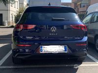 Usata VW Golf VIII 150 CV (110 kW) 2020 Blu Utilitaria