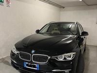 Usata BMW 320 Luxury Line 192 CV (141 kW) 2016 Nero Station wagon