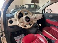 Usata Fiat 500 Lounge 95 CV (69 kW) 2015 Bianco Utilitaria