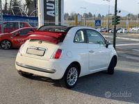 Usata Fiat 500C Lounge 101 CV (74 kW) 2012 Bianco Cabrio