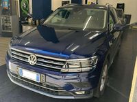 Usata VW Tiguan Advance 150 CV (110 kW) 2019 Blu/azzurro SUV
