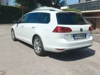 Usata VW Golf VII Comfortline 110 CV (80 kW) 2016 Bianco Station wagon